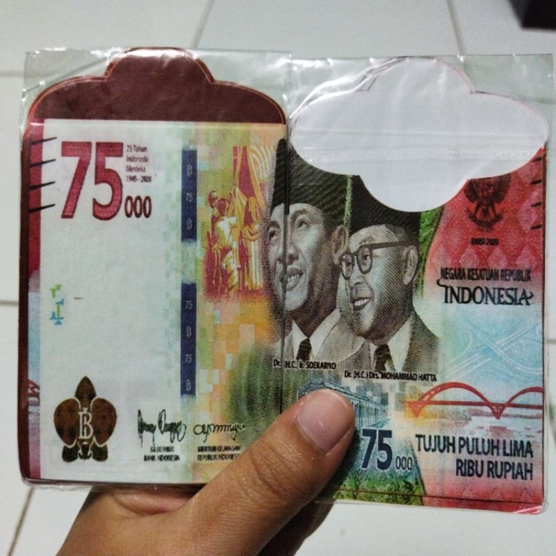 

Amplop Lebaran Medium, Uang lipat 1x