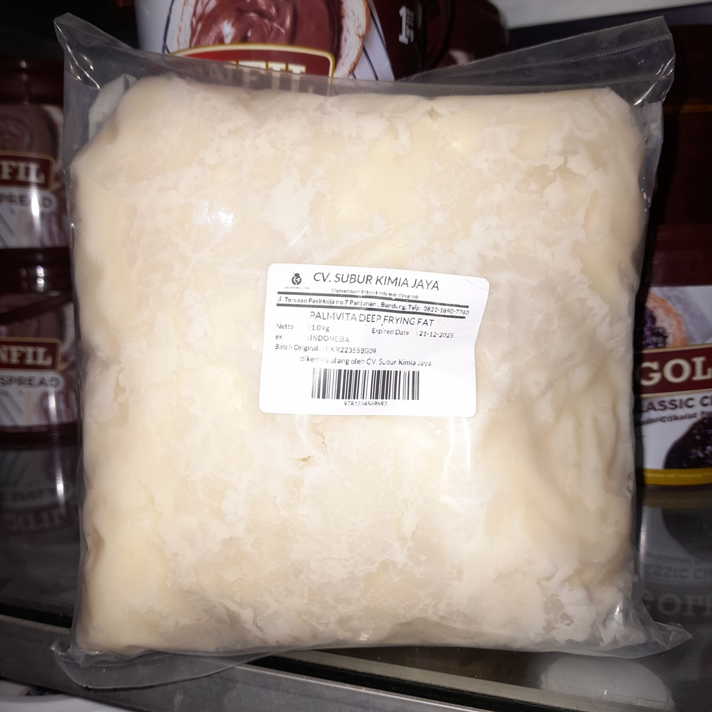 

RB22 Palmvita Deep Frying Fat 1 Kg / Minyak Goreng Padat Palmvita