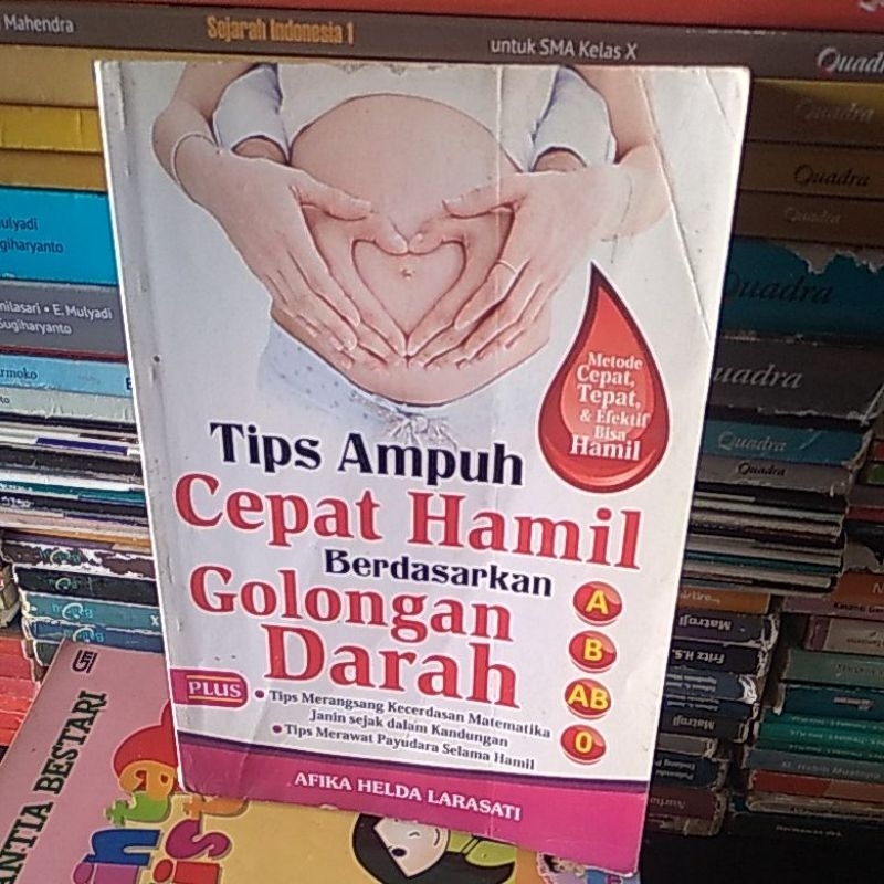 TIPS AMPUH CEPAT HAMIL BERDASARKAN GOLONGAN DARAH