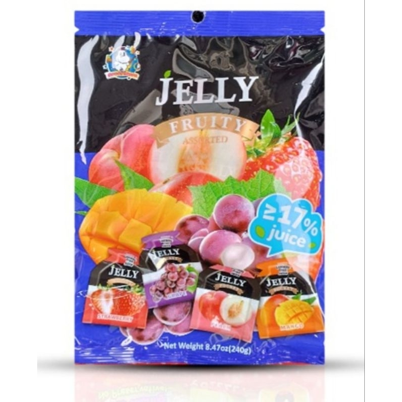 

ABC Jelly Fruity Assorted Jeli Buah Aneka Rasa