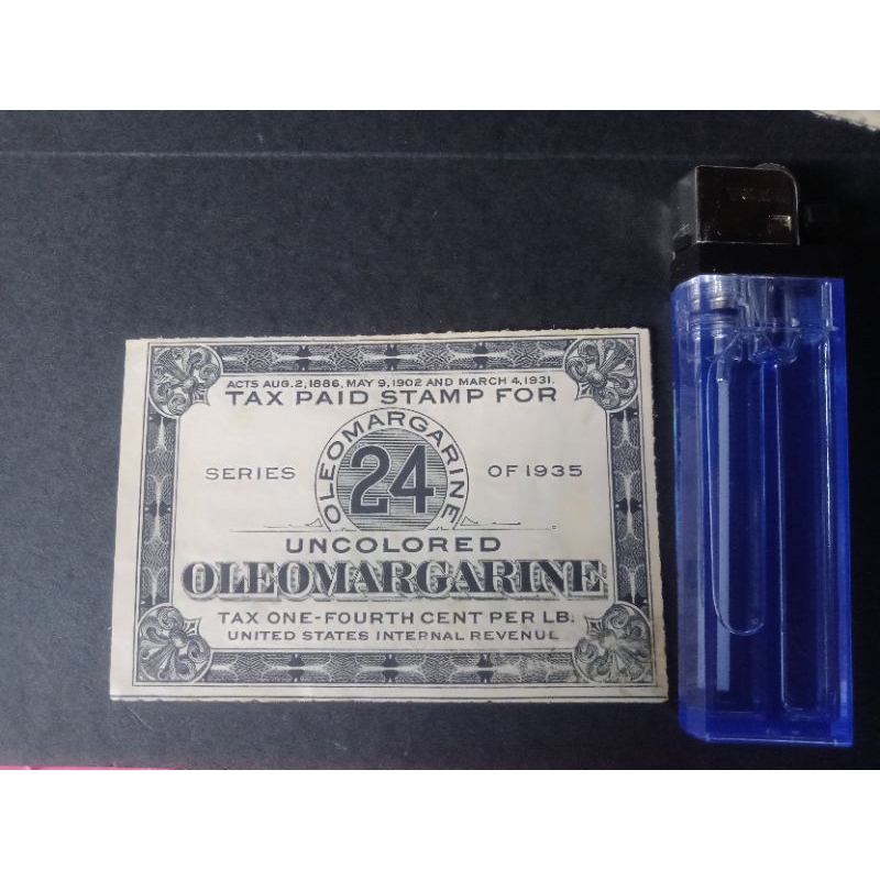 

Koleksi Prangko Kuno Inggris Tax 24 Oleo Margarine