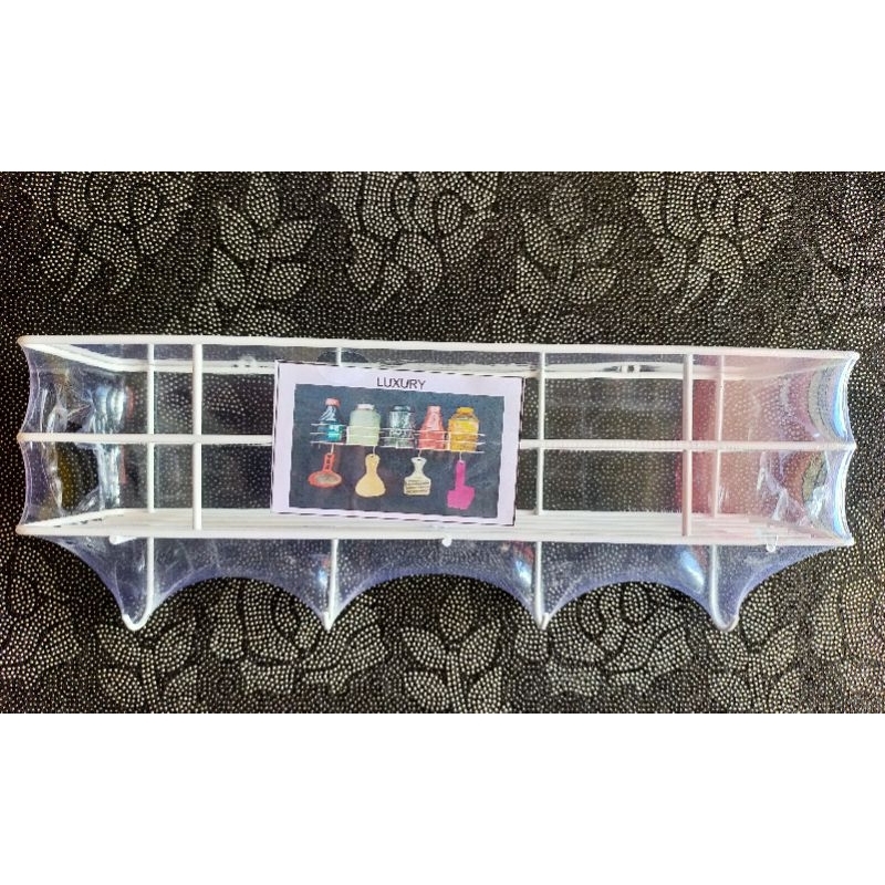 Rak Bumbu / Rak Kamar Mandi /Rak Kawat Serbaguna