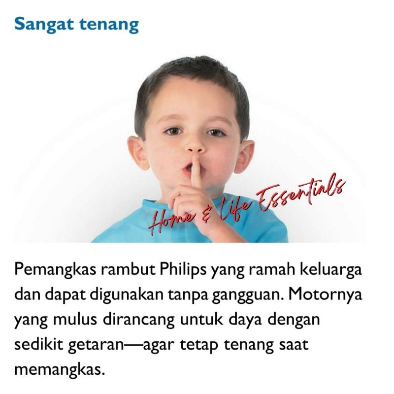 Hair Clipper Anak Philips QC5115 Kids Friendly Pencukur Rambut Anak &amp; Dewasa Philips Hairclipper