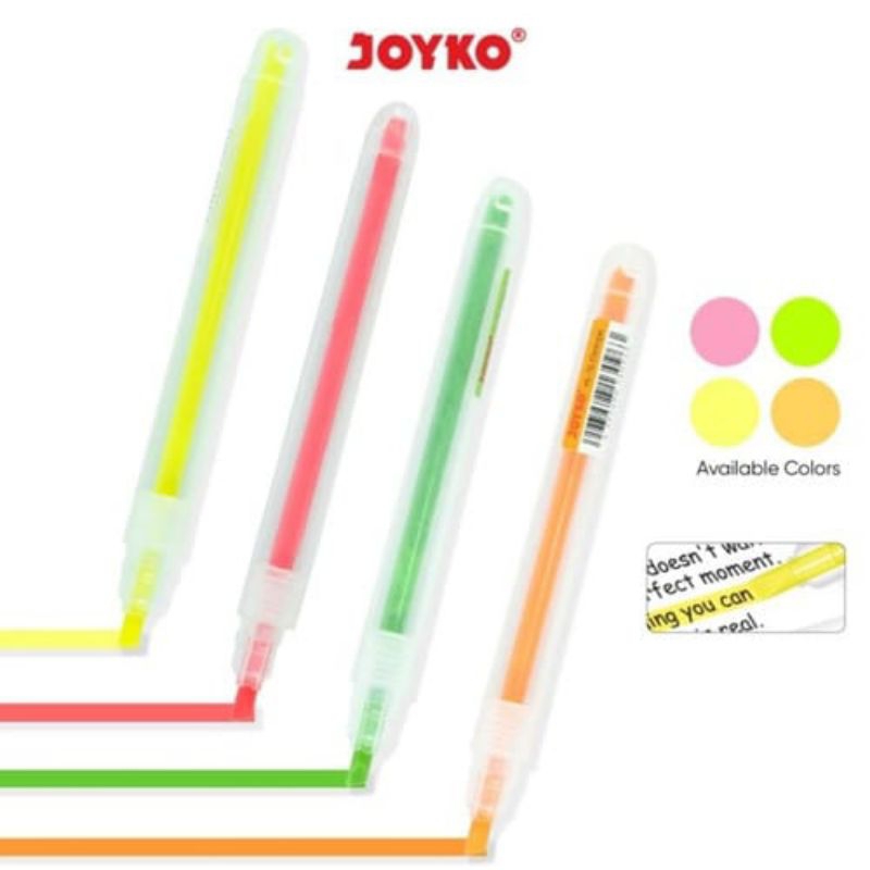 

(PCS) STABILO / HIGHLIGHTER JOYKO 73/74/75/76