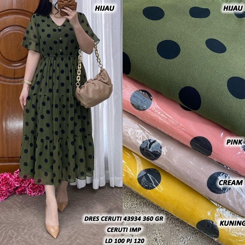 Kairos Store Dres Ceruti 43934 Dress Polkadot