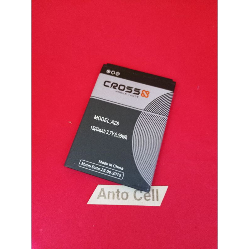 Baterai batre cross atau Evercoss A28 A28A original battery hp