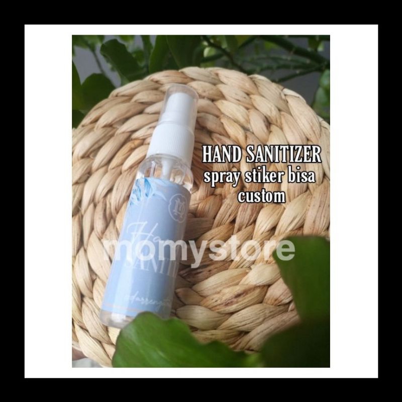 souvenir handsanitizer spray 20ml, 30ml stiker custom free