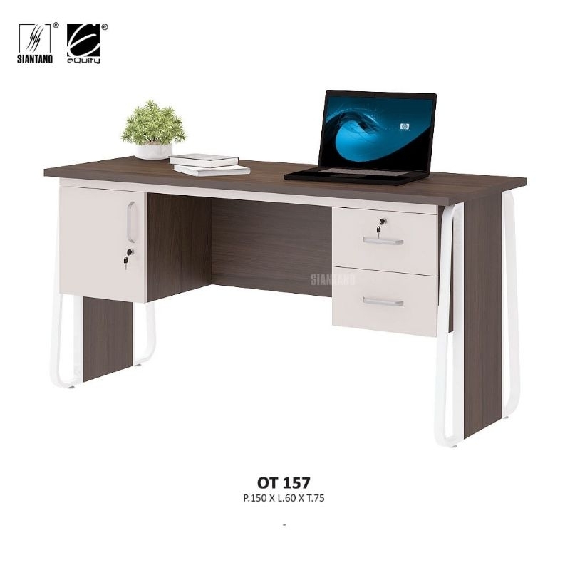 Meja Kantor/Office Table SIANTANO OT 157 uk. 150x60x75cm