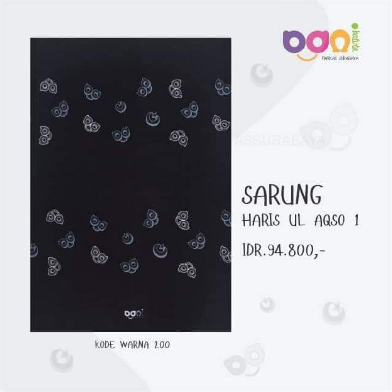 Sarung Anak Haris Ul Aqso 1&2