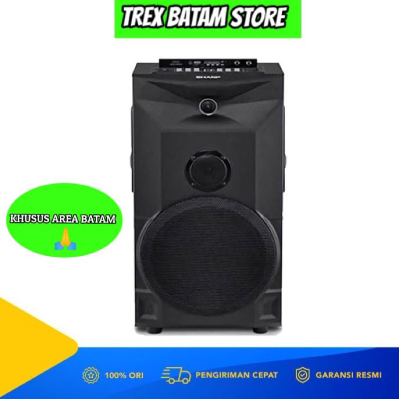 SHARP CBOX-DPRO10CB SPEAKER AKTIF 10 INCH (BATAM)