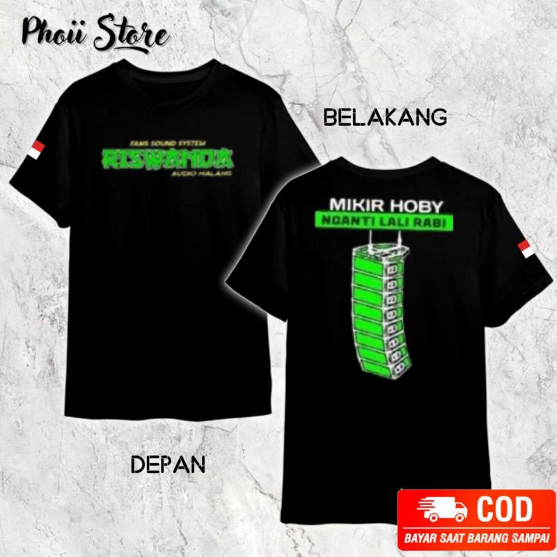 Kaos Baju Lengan Pendek Riswanda Sound System