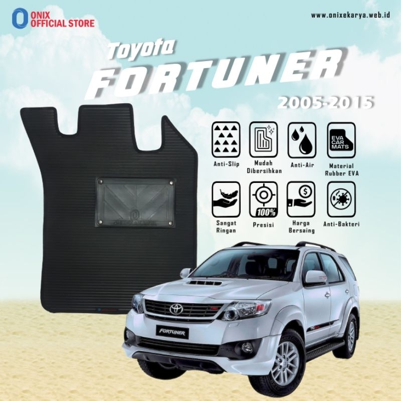 Karpet Fortuner VRZ full bagasi