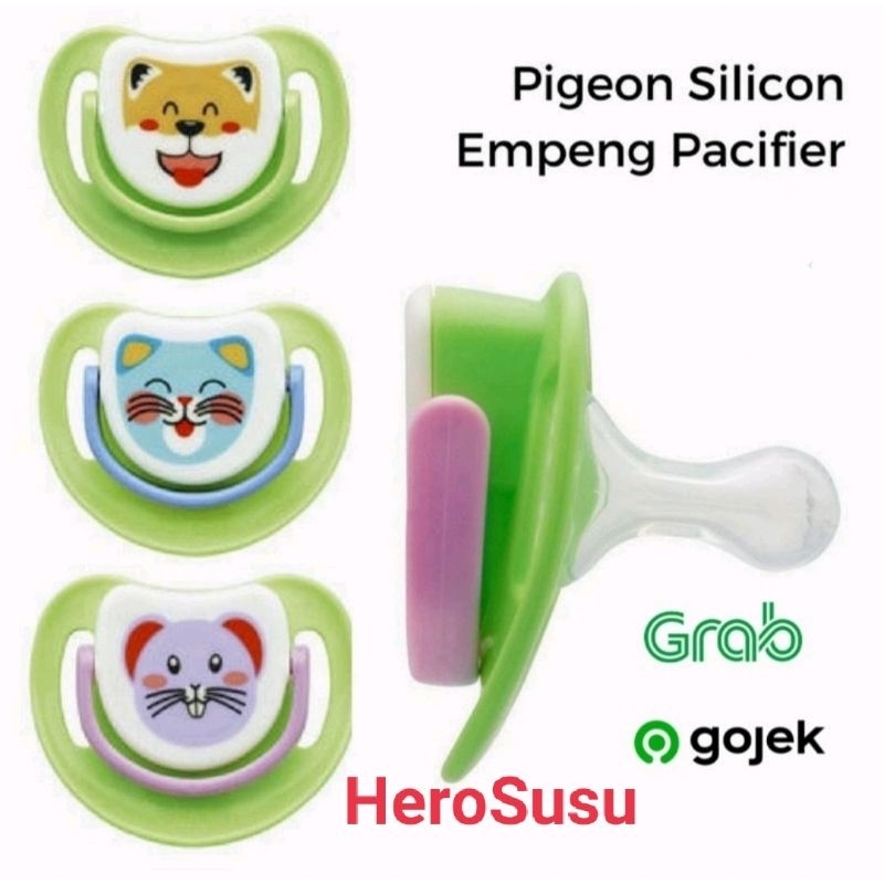 Empeng Pigeon silicone Pacifier mini light