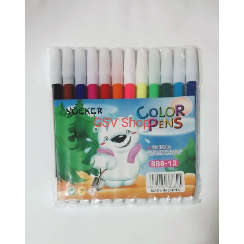 

Spidol 12 Warna