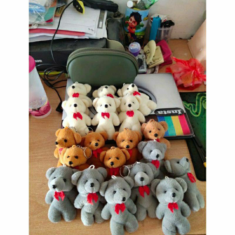 Gantungan Kunci Bear Gantungan Kunci Mini Bear Gantungan Tas Mini Teddy Bear Mini Gantungan Beruang Mini Gantungan Teddy Mini Beruang Kecil Boneka Hampers Boneka Imut Boneka Kecil Gantungan Boneka