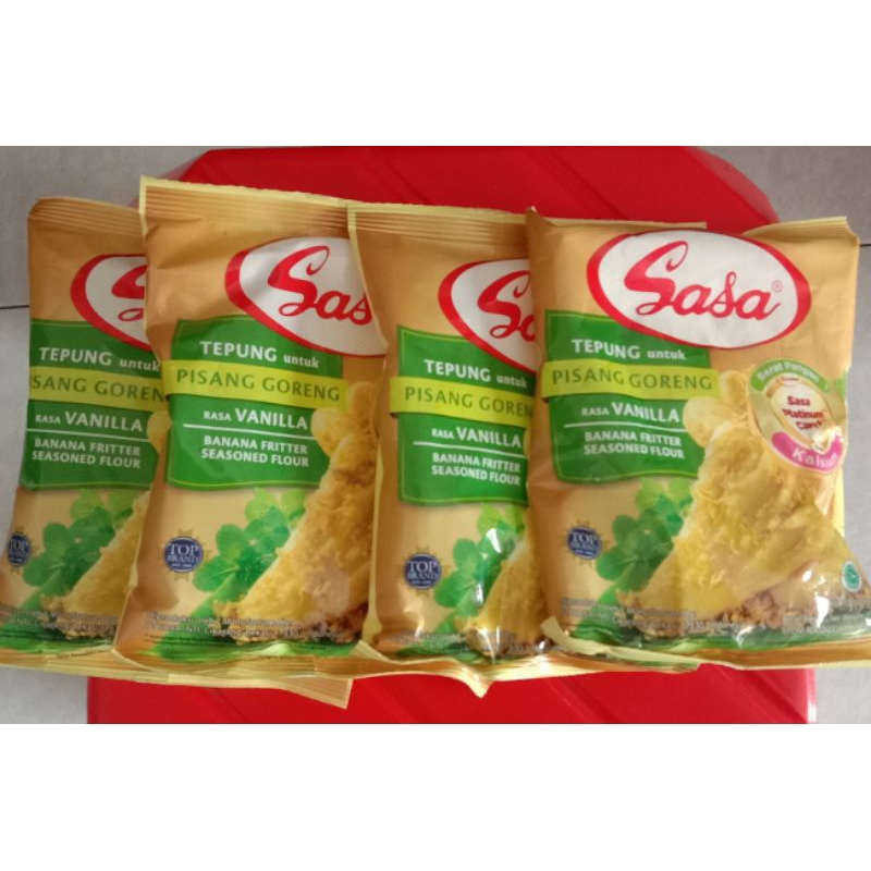 

Sasa Tepung Pisang Goreng 210 gram (paket isi 4 bungkus)