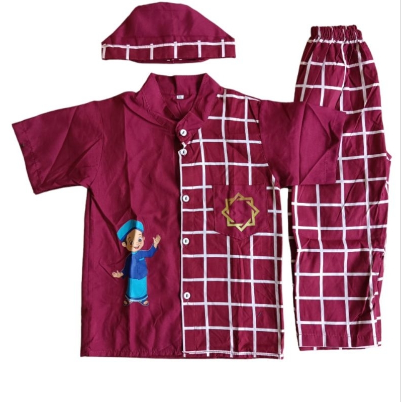 COD KOKO ANAK||SETELAN KOKO ANAK||BAJU ANAK||SETELAN KOKO ANAK LAKI-LAKI