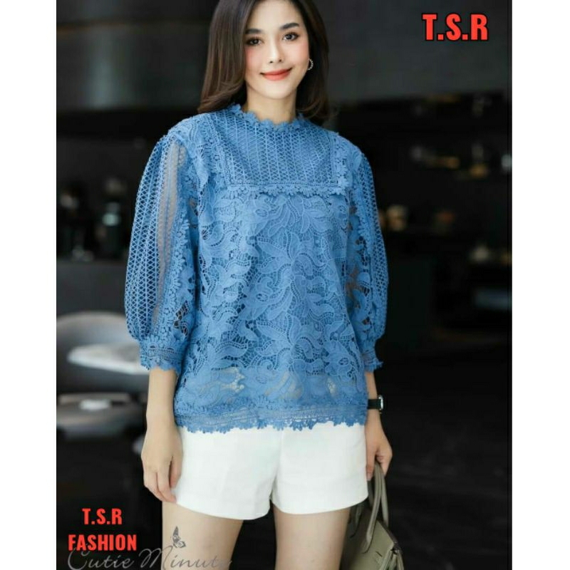 CUTIE MINUTE BLUS BROKAT BANGKOK MADE IN THAILAND BLUS BROKAT IMPORT PREMIUN TERBARU