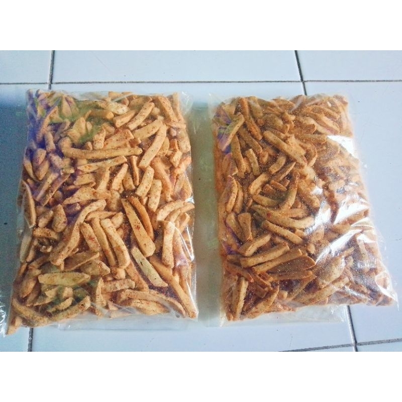 

Basreng pedas daun jeruk 500gram