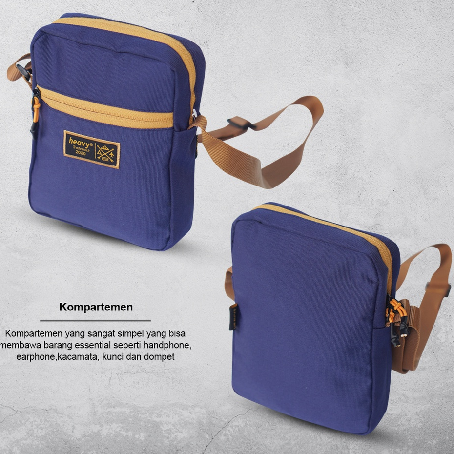 Tas Selempang Pria Heavy | Pouch Bag Heavy | Slingbag Heavy