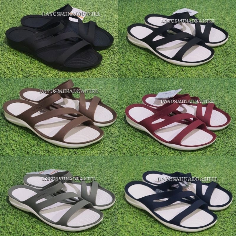 CROCS SWIFTWATER / CROCS / SENDAL CROCS SWIFTWATER FLAT / SANDAL CROCS / SENDAL CROCS KARET