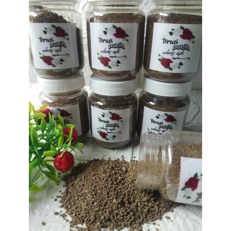 

RB22 Terasi Putih Udang Asli Kemasan Toples