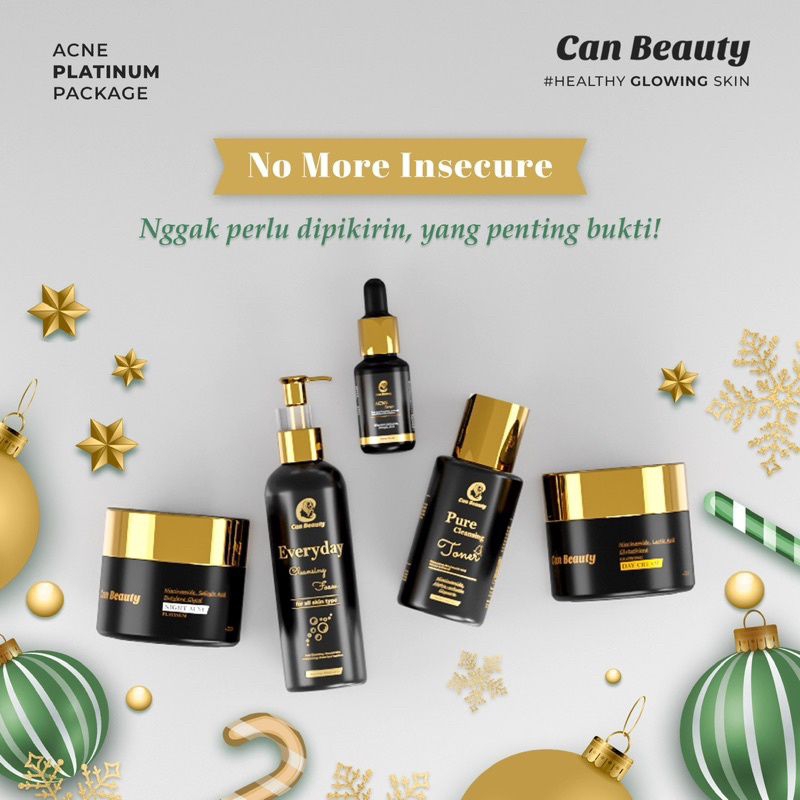 (FREE GIFT PARFUM DSULTHAN) CAN BEAUTY ACNE PLATINUM PACKAGE