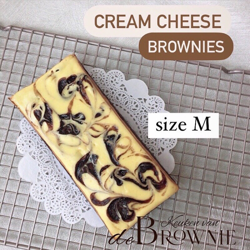 

Cream Cheese Brownies size M