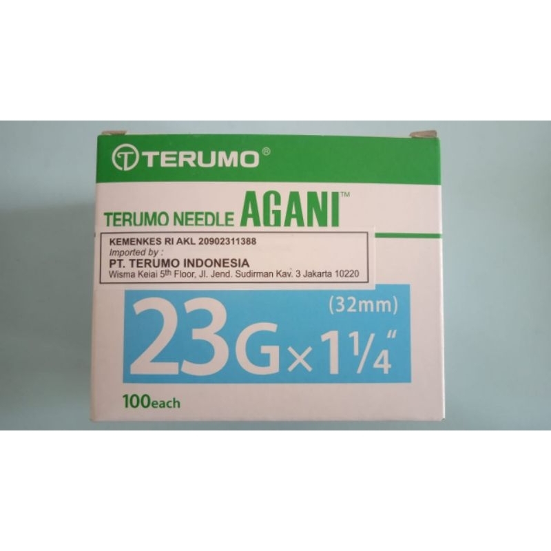 Needle Terumo 23G/Needle Terumo 25G