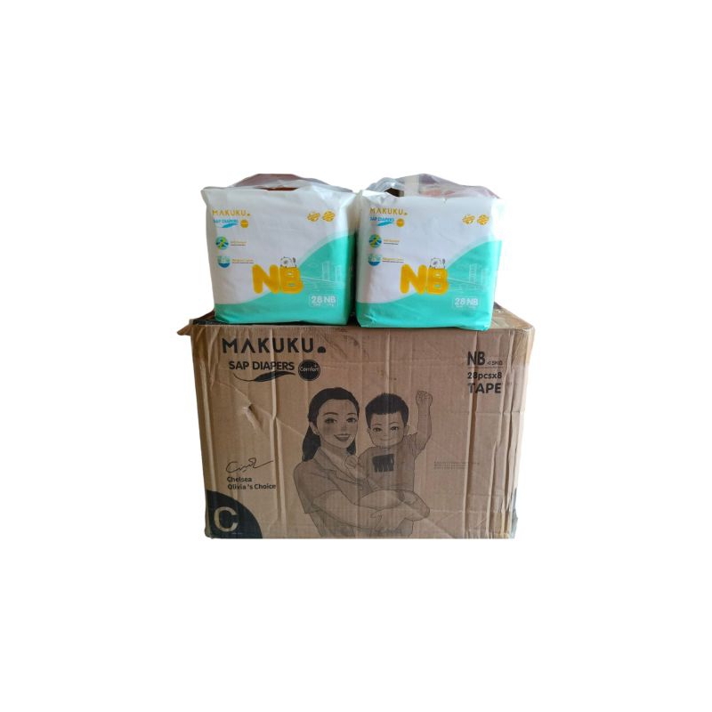 Pampers makuku newborn NB28 cowok cewek bayi balita