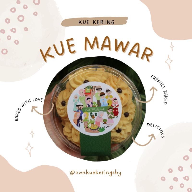 

KUE MAWAR KEMASAN 250GR