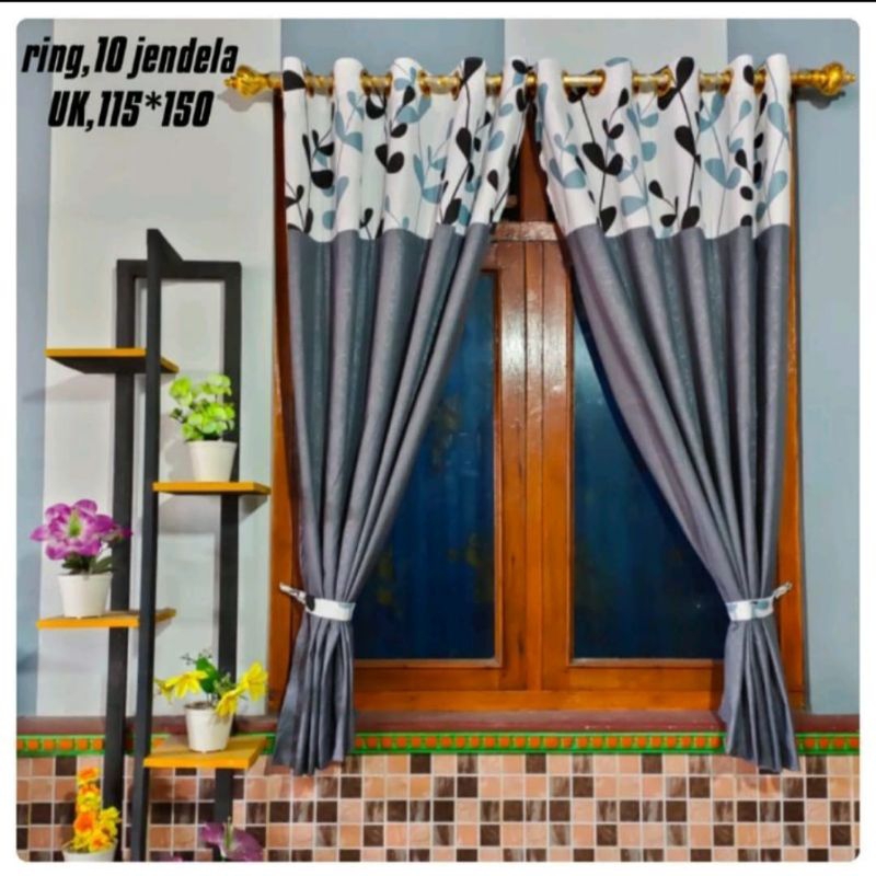 GORDEN JENDELA PENDEK RING/SERUT