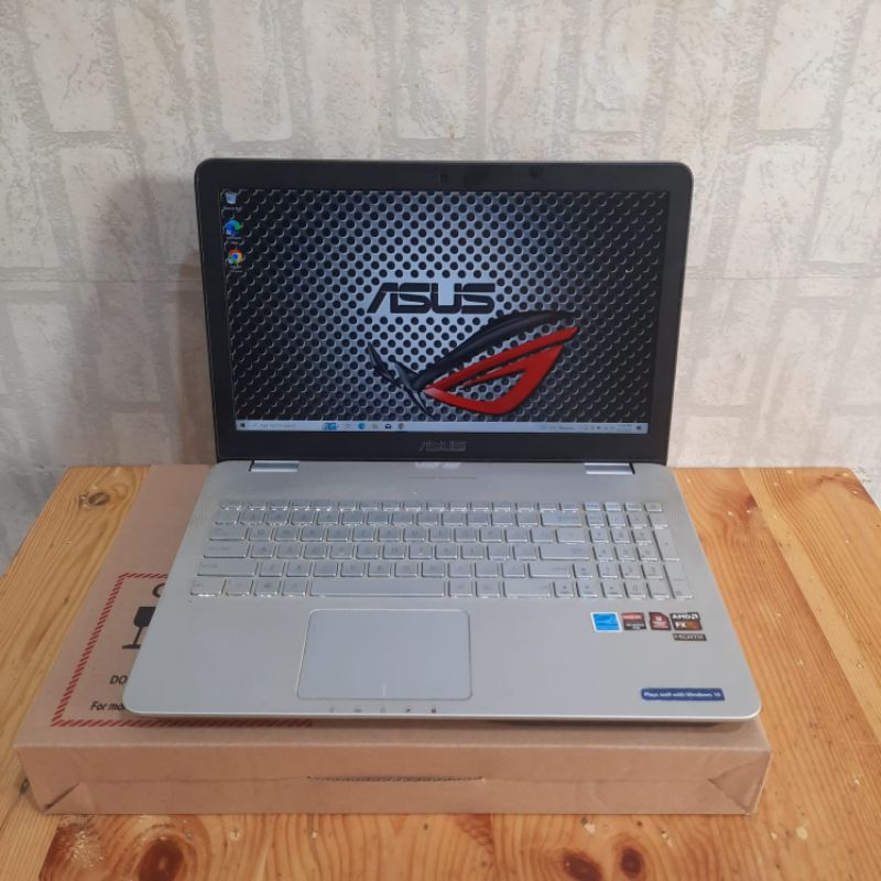 LAPTOP ASUS N551ZU AMD FX7600P RAM 8Gb/SSD 256/HDD 1TB AMD RADEON R9 M280 VRAM 4GB+RADEON R7 Backlight