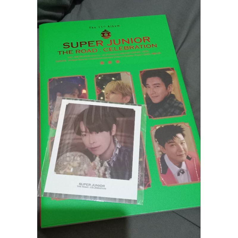 Album Photocard Donghae Eunhyuk Hyukjae Polaroid POB Super Junior Album Vol. 2 Snow Version Be Count