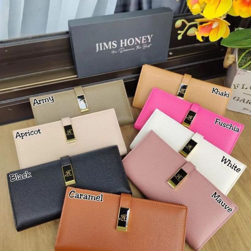 Dompet Wanita Panjang Vallerie Jims Honey (free box)