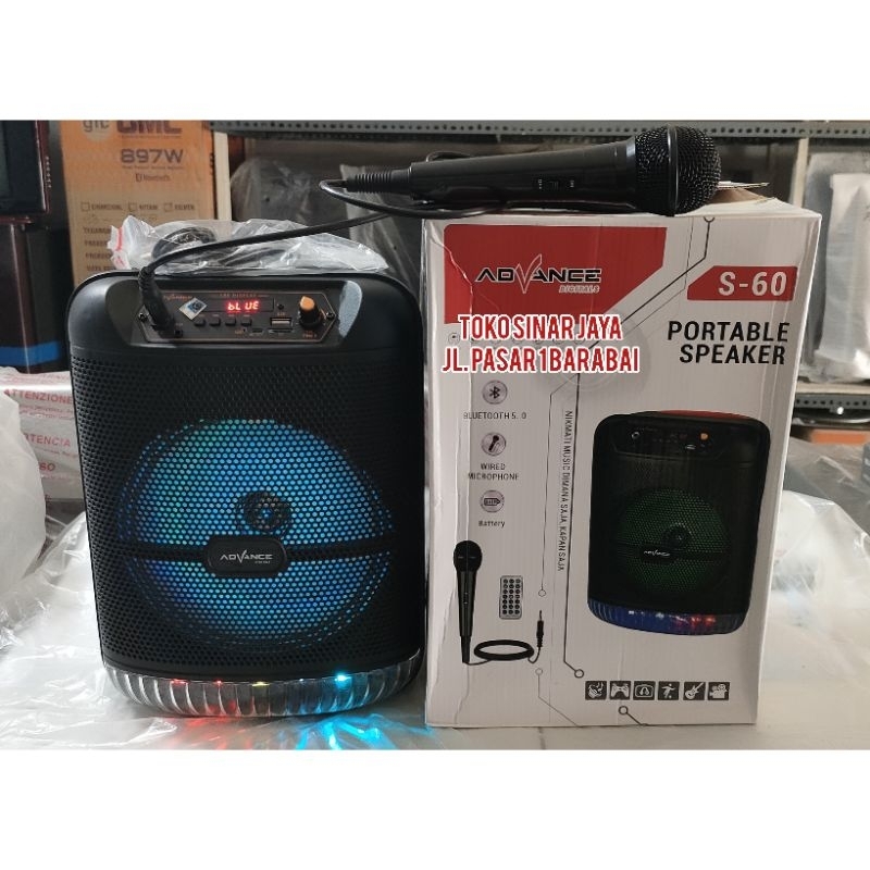 Speaker Portabel Advance S-60