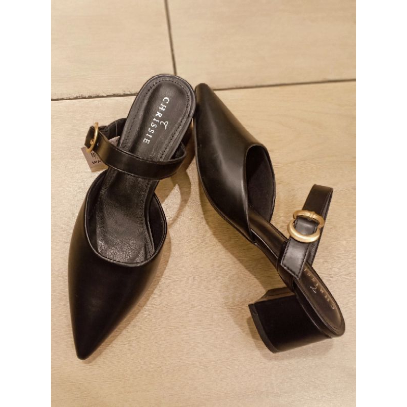 heels Chrissie black women 223105
