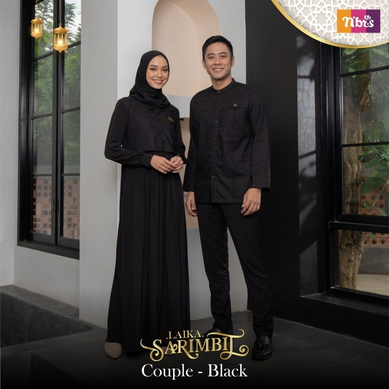Sarimbit Keluarga Nibras Laika Black Terbaru 2023 Nibras Sarimbit Keluarga Bestseller
