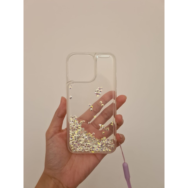 CASE TRANSPARANT GLITTER IPHONE 13 PRO