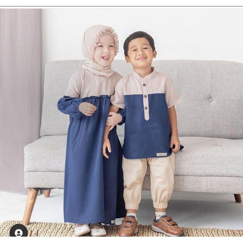 KOKO ANAK/GAMIS ANAK/COUPLE ANAK-ANAK/COUPLE NATHAN ANAK/COUPLE SYAFEEA