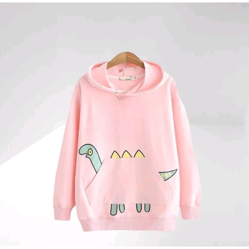 T Rex Dino Sweater Hoodie Couple Unisex