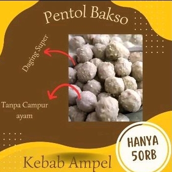 

Pentol kasaran ukuran besar
