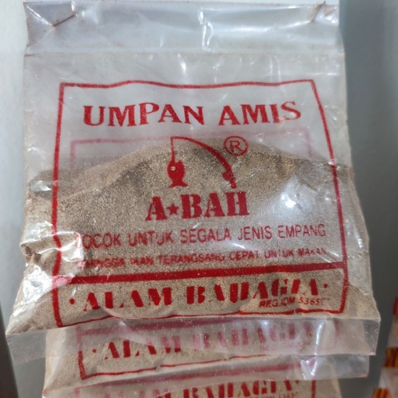 umpan ikan amis abah