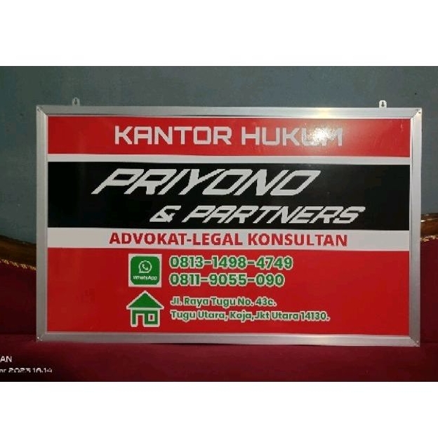 

PROMO PAPAN NAMA PRAKTEK BIDAN DOKTER PERAWAT PLANG AKRILIK TOKO USAHA MESJID MUSHOLA
