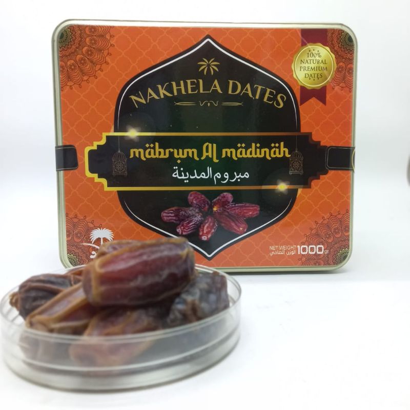 

Kurma Madinah Mabroom Dates kemasan VIP 1kg