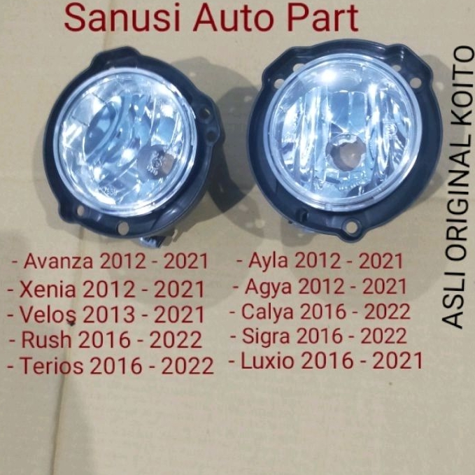 Foglamp Fog Lamp Mobil Lampu Kabut Mobil