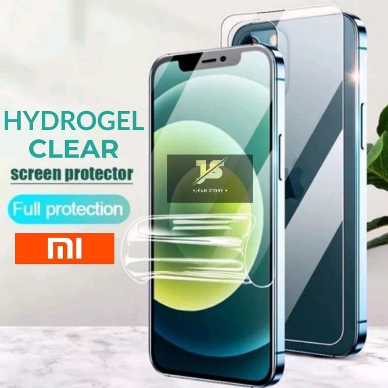 TEMPERED/ANTI GORES DEPEAN/HYDROGEL CLEAR REDMI NOTE 12 NOTE 12 PRO NOTE 12 PRO+ 12T 12T PRO A2 A2+ 13 13 PRO 13 LITE 13 ULTRA