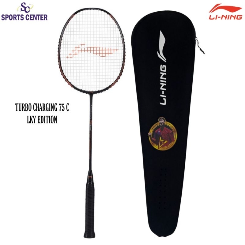 Clear Sale Raket Badminton Lining Turbo Charging 75C / 75 C Combat LKY Edition