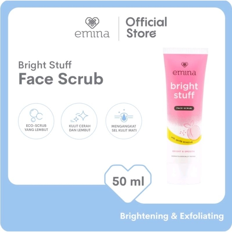 Emina Bright Stuff Face Scrub 50ml