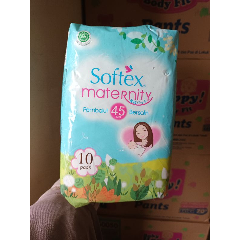 SOFTEX MATERNITY 45CM ISI 10PAD